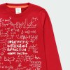 Chlapecké tričko Einstein vtipné tričko pro kluka do školy červené s dlouhým rukávem Boboli kluk  5930293727 c