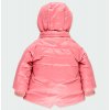 Oboustranná dívčí bunda zimní růžová květy zelená lehká teplá bunda pro holčičku Boboli holka 2331549671 n