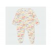 Kojenecký overal na zip barevný pejsek bio bavlna Boboli organic 15B1019794 a