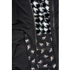 Dívčí zimní bunda černá parka pro holku Zebra černá parka s kožíškem holka Holandsko NONO N107 5206 014 6
