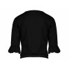 Dívčí tričko černé tříčtvrteční rukáv Ukiyo 3/4 rukáv s volánky Japan NONO N108 5408 014 1