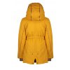 Dívčí zimní bunda parka s kožíškem žlutá elegantní zimní bunda pro holku NoNo Kurkuma N107 5205 519 1
