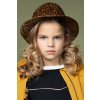 Dívčí klobouk kovboj cowboy hnědý leopard NONO N107 5904 421 model