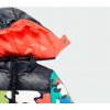 Chlapecká oboustranná zimní bunda barevná Maskáč oranžová zelená modrá černá bunda s odepínací kapucí pistác Boboli kluk 3131319677 h