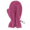 Mini fleecové dětské rukavice Fuchsie teplé palčáčky na zip pro holčičku přechod 59303 740800 26 Maximo b