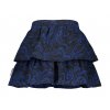 Dívčí sukně s kanýry modročerná Marble teplá sukně pro holku tmavá BNOSY Y109 5770 150 1