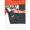 Oranžové tričko pro kluka Dětské polo s dlouhým rukávem, náprsní kapsička vystouplý potisk SKATE Boboli 3280145080 d