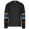 Chalpecké tričko s dlouhým rukávem s barevnými pruhy černé tričko pro kluka BNOSY cool holandsko Y109 6443 099  b