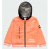 Dětská mikina s kapucí sport Evolution oranžová mikina losos sportovní mikina na zip Boboli holka kluk 5242365115 e