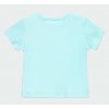 Kojenecké tričko žebrované Tyrkys Organic modré tričko mimi Boboli 1940042512 b