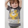 Chlapecký set s bermudami Tygr tričko svítí ve tmě krátký set pro kluka Boboli 314020 314042 model