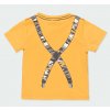 Chlapecké tričko s kšandami Tygr hořčičně žluté tričko pro kluka Boboli 3140861164 b
