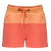 Dívčí šortky růžové broskev/korál bavlněné kraťasy pro holku NoNo N203 5600 201 a