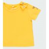 Kojenecký set tričko a laclové šortky Krokodýl komplet žluté tričko hnědé kraťásky zvířátko Boboli mimi bio bavlna Organic 1241751164 e