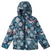 Designová dětská bunda vesta modrá zateplená jarní bunda podzimní lehká unisex kluk holka Veke-Navy bunda Reima finsý design  531511B 6981 3