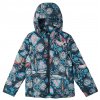 Designová dětská bunda vesta modrá zateplená jarní bunda podzimní lehká unisex kluk holka Veke-Navy Reima finsý design  531511B 6981 g