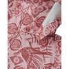 Dívčí nepromokavá bunda růžová Reima Vatten rose růžová pláštěnka pro holky s reflex prvky design skandinávský styl Reima 521506A 1127 c