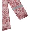 Dívčí nepromokavá bunda růžová Reima Vatten rose růžová pláštěnka pro holky s reflex prvky design skandinávský styl Reima 521506A 1127 g