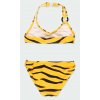 Dívčí plavky bikiny Tygřice dvoudílné plavky pro holku černé žluté Boboli holka 8244429729 b