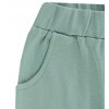 Kojenecké kalhoty tepláčky zelené se zvířátky eco tepláky kluk unisex 100% bavlna Jacky 3712030 c