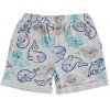 Kojenecké kraťasy šedé Veselá velryba bavlněné šortky mimi batole kluk Jacky 3712340 0 7800 a