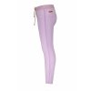 Pružné Dívčí kalhoty světle fialové crochet elegantní lila kalhoty pro holku NoNo pružný pas N202 5600 603 b