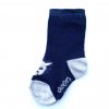 Chlapecké ponožky Dinosaur dětské bavlněné ponožky barevné žluté zelené modré pruhované Ewers 3 páry 205252-03 d