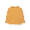 Chlapecké tričko s dlouhým rukávem hořčičně žluté tričko barevné 3090681207 b
