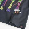 Tmavé dívčí tričko s dlouhým rukávem antracit šedé bavlněné tričko barevný potisk snowboard holka Boboli 4190598116 d