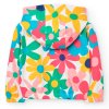 Dívčí mikina na zip Barevné kytičky bavlněná mikinka holka Boboli 2411209644 b