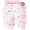 Kojenecký set body zavinovací a polodupačky růžové Měsíček (4 ks) růžové body tepláčky pro holčičku 100% bavlna Boley 6371205 0 9940 a