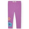 Dívčí set šaty dlouhé tričko a legíny růžové-fialové bavlna pyžamo holka Boboli 2221076124 c