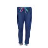 Designové tepláky modré denim barevný patchwork stahování prodyšné lehké tepláky unisex Art design Španělsko Antonio Lobato 11A PANTALON ZAGAL VAQUERO OSCURO sportovni kalhoty patchwork denim modre