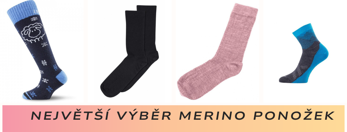 merino ponožky