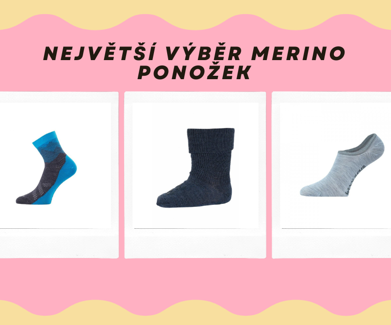 Merino ponožky