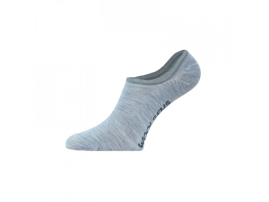 Lasting merino ponožky FWF šedé 16 um