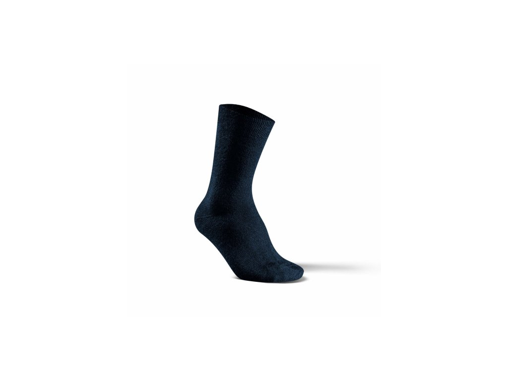 Tenké ponožky merino/alpaka Fellhof černé