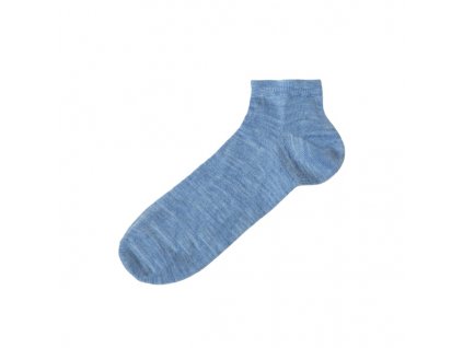 Nízké merino ponožky JOHA - modrá