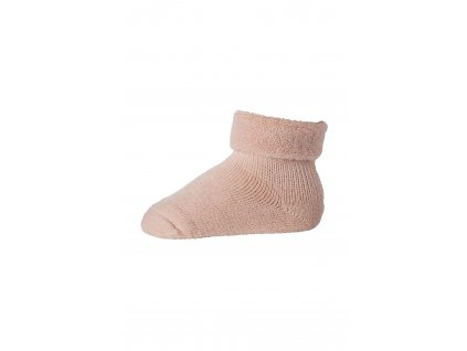 Merino froté ponožky 80% růžové