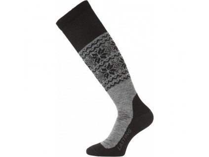 Snowboardové ponožky Lasting šedé
