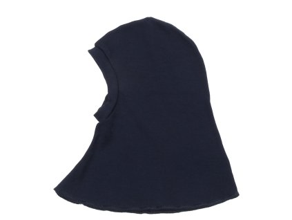 Jednovrstvá merino kukla JOHA - tmavě modrá