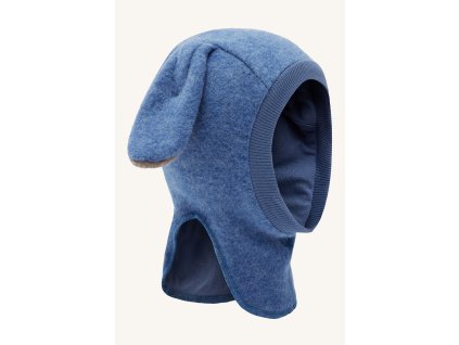 Kukla z merino fleese Hust and Claire s oušky- jeans