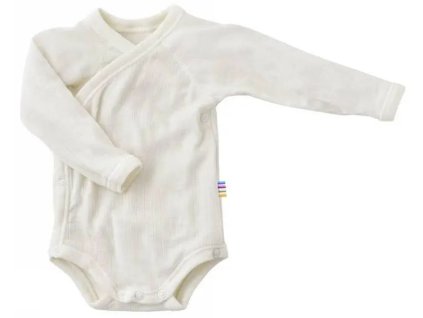 Zavinovací merino body JOHA basic  - krémové