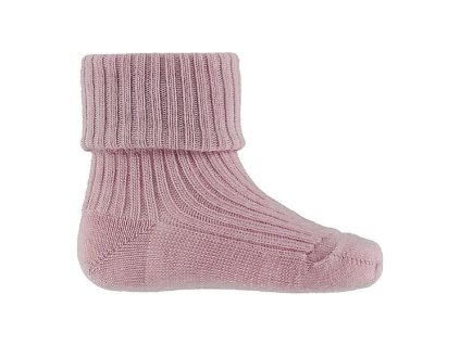 Merino ponožky dětské tenké MP Denmark tm. růžové