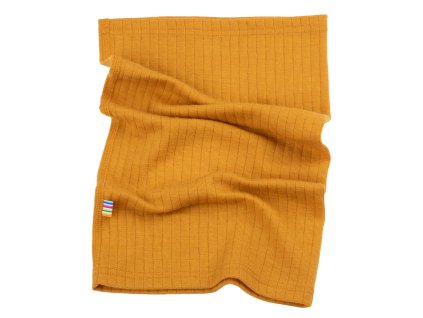 Dětský merino nákrčník - tubus Joha basic - dýňová