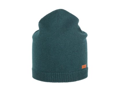 Merino čepice s kašmírem beanie Pure Pure - petrolejová