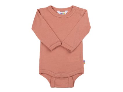 Body merino JOHA - broskvová