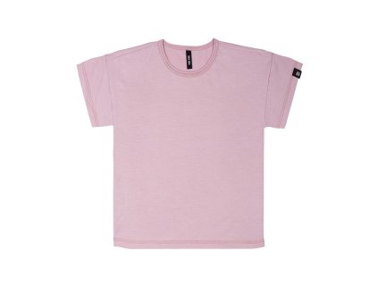 Dětské triko Tencel krátký rukáv Pure - starorůžová