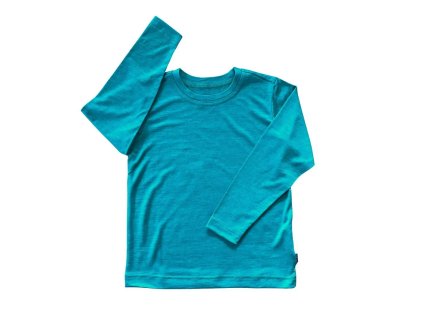 shirt smaragd uni merinowolle seide biogots 100 bio wolle seide tencel original von gluckskind hoher uv schutz 621617