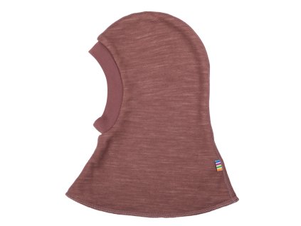 Kukla dvouvrstvá merino/bambus JOHA - třešňový melír
